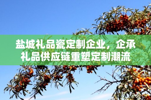 盐城礼品瓷定制企业，企承礼品供应链重塑定制潮流